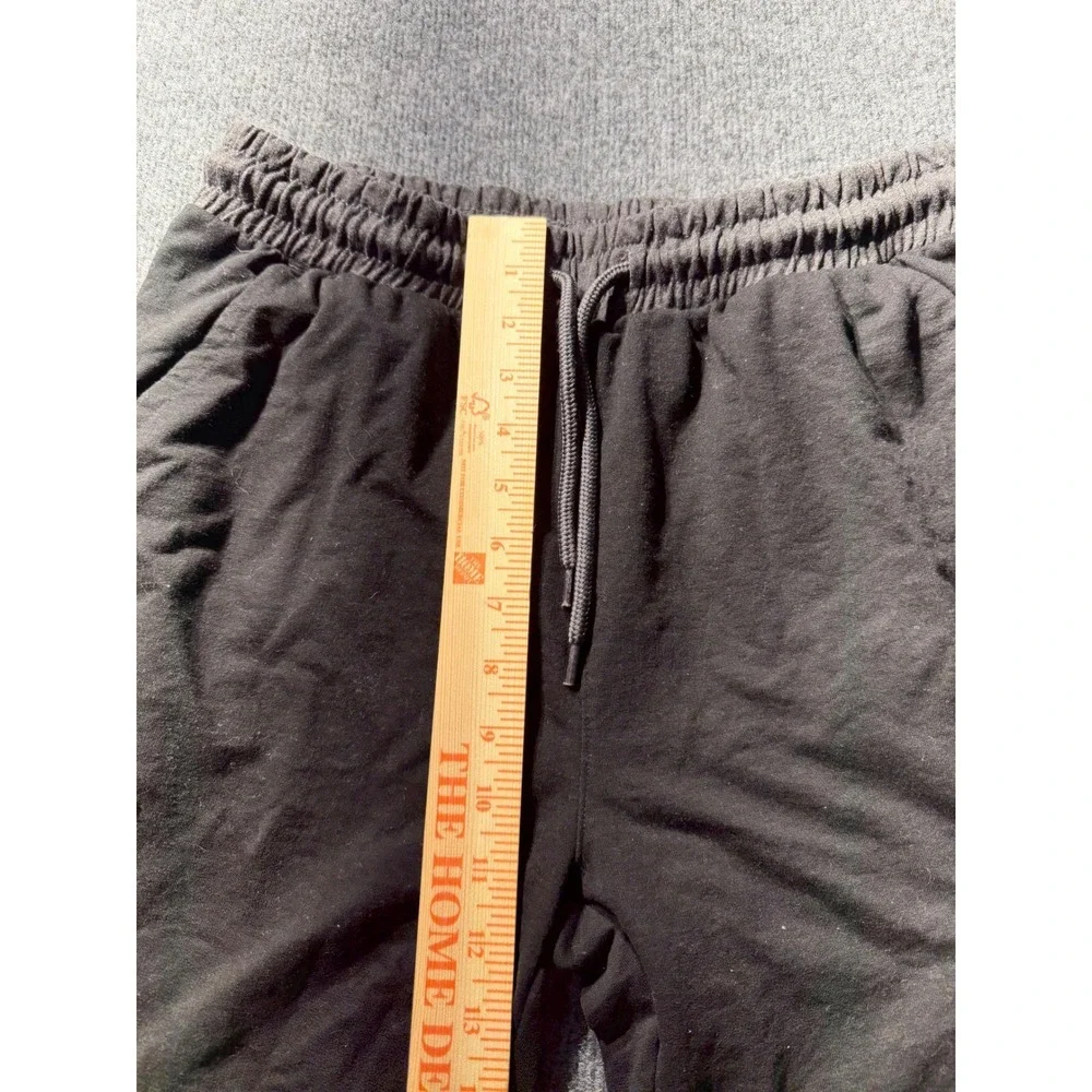 US Army Mens Jogger Sweatpants Black Fleece Athletic Pants GA3_6065_32 Size M